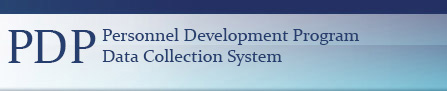 Personnel Development Program Data Collection System